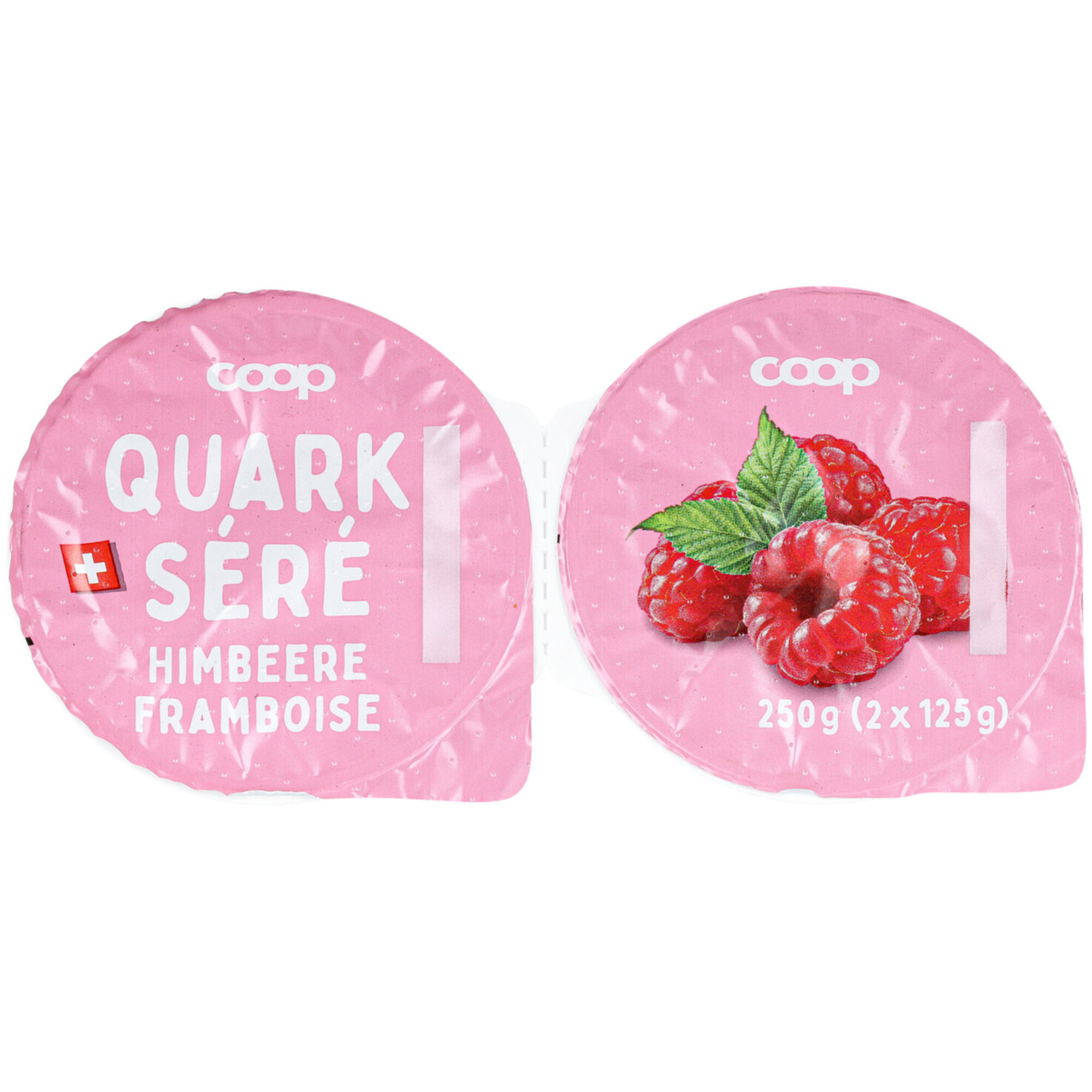 Früchtequark Himbeere 2x125g