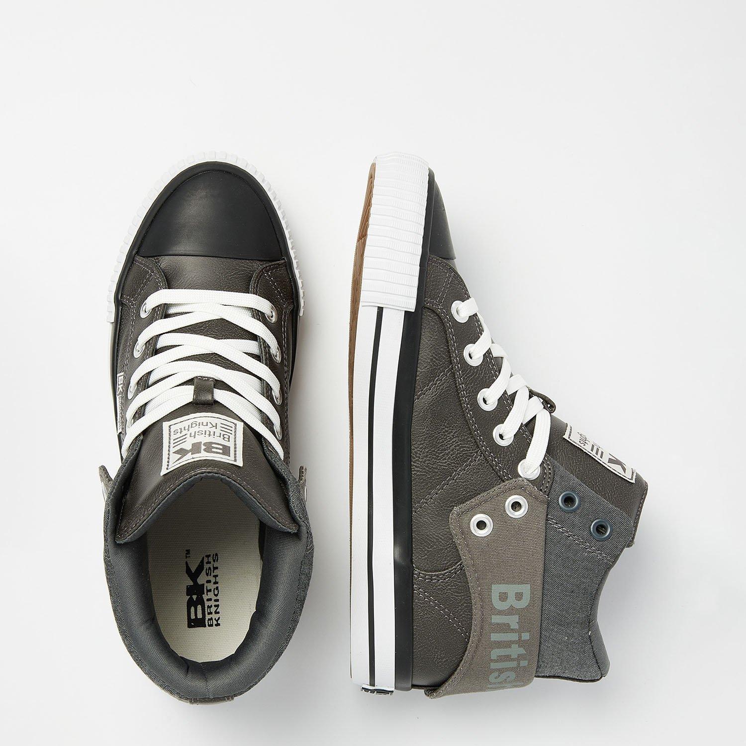 British Knights BK Roco Fold PU High Tops Juniors