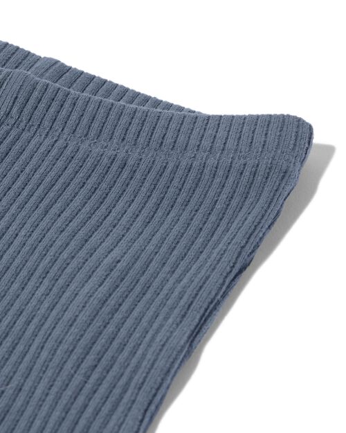 legging évasé côtelé bébé gris foncé