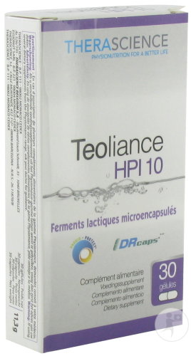 Therascience Physiomance Teoliance HPI 10 Ferments Lactiques Microencapsulés 30 Gélules