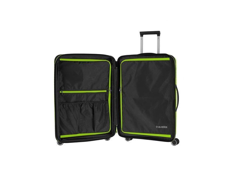travelite Reisekoffer ORBITA Trolley, M Limone Der kompakte Begleiter für bunte Reisen
