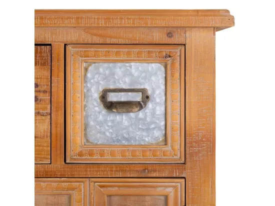 Semainier en bois 80x37x155h cm