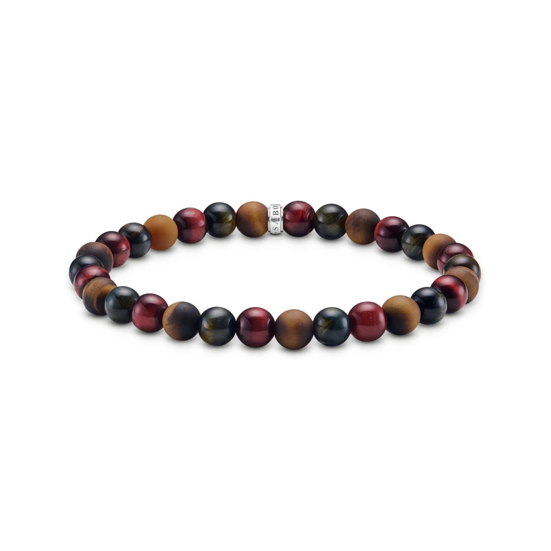 Thomas Sabo Talisman-Armband mit Tigerauge-Beads