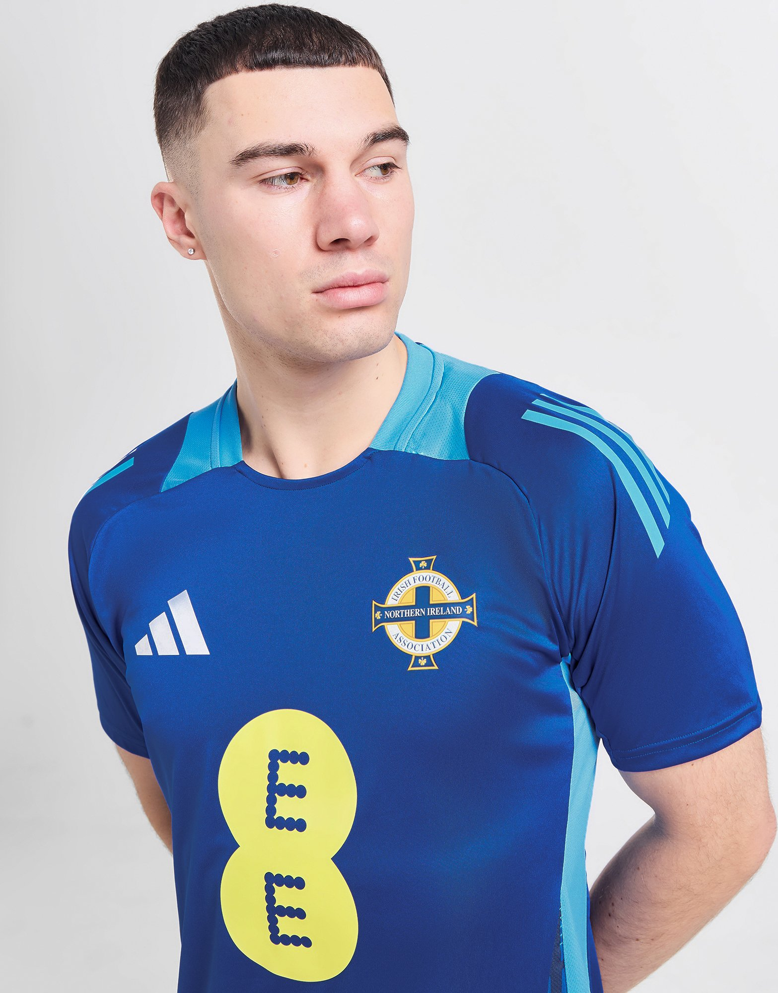 adidas Maillot d'entraînement Irlande du Nord Tiro 24 Homme