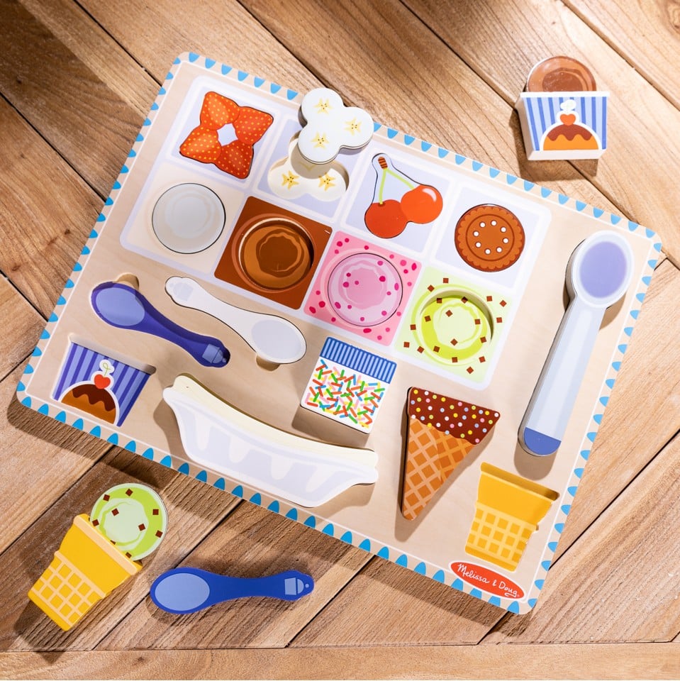 Melissa & Doug - Isvfaffel - Magnetisk Puslespil