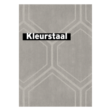 Behangstaal vliesbehang Hexagon zand 118148