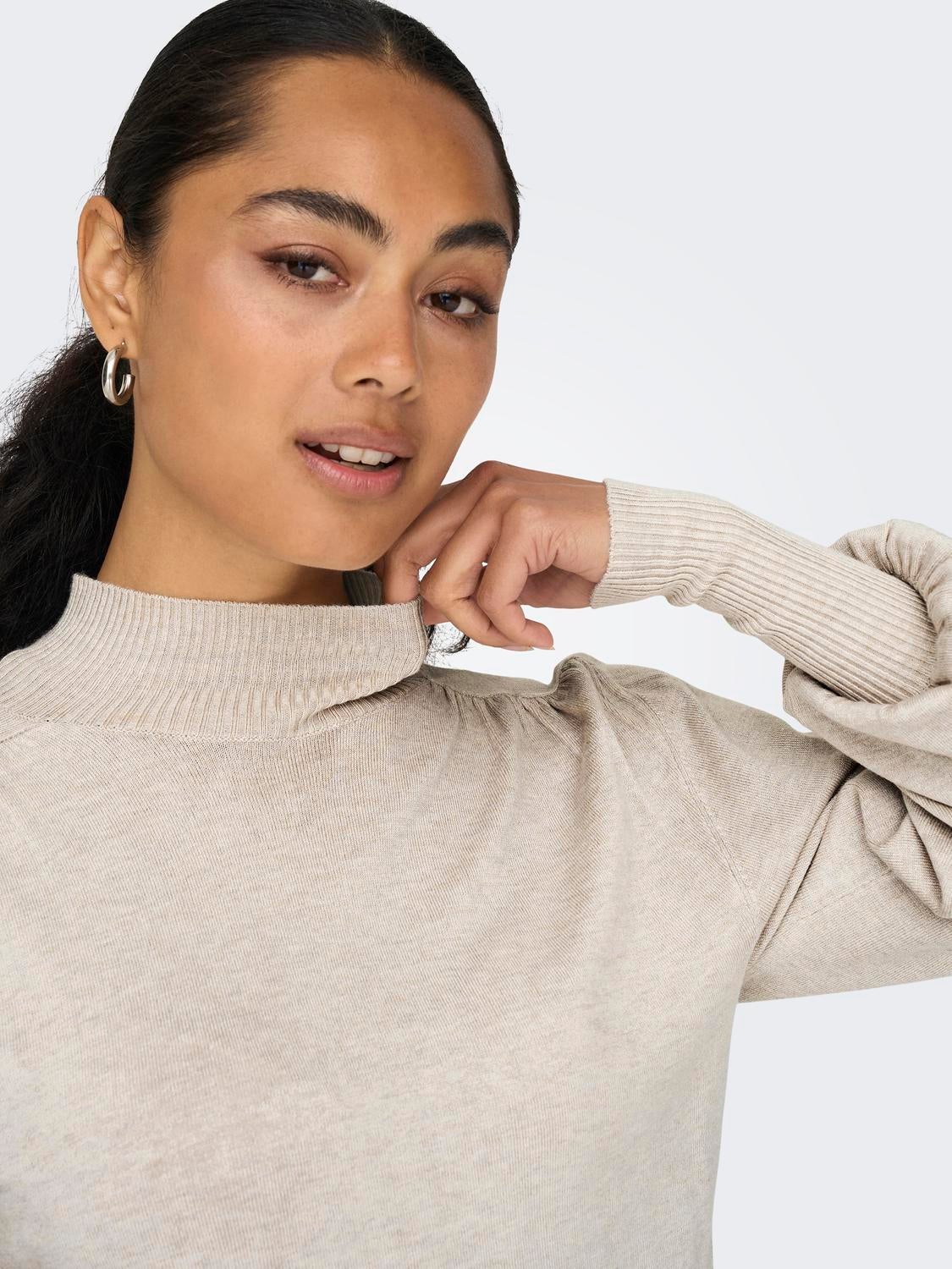 ONLJULIA Strickpullover Pumice Stone