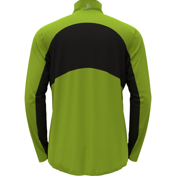 Veste ski de fond ODLO MARKENES JACKET LIME GREEN - BLACK