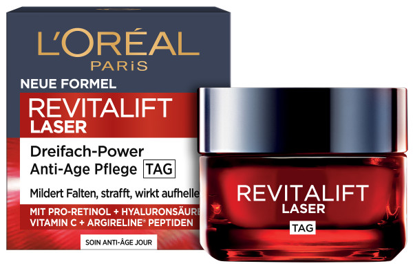 L'OREAL PARIS Revitalift Laser X3 Dreifach-Power Anti-Age<br>50 ml, Tag