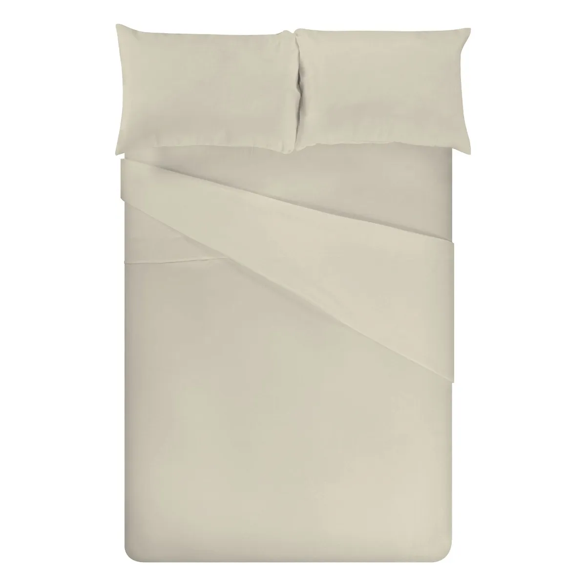 Origami Maison Ensemble Draps Flanelle Lit Simple - Avoine