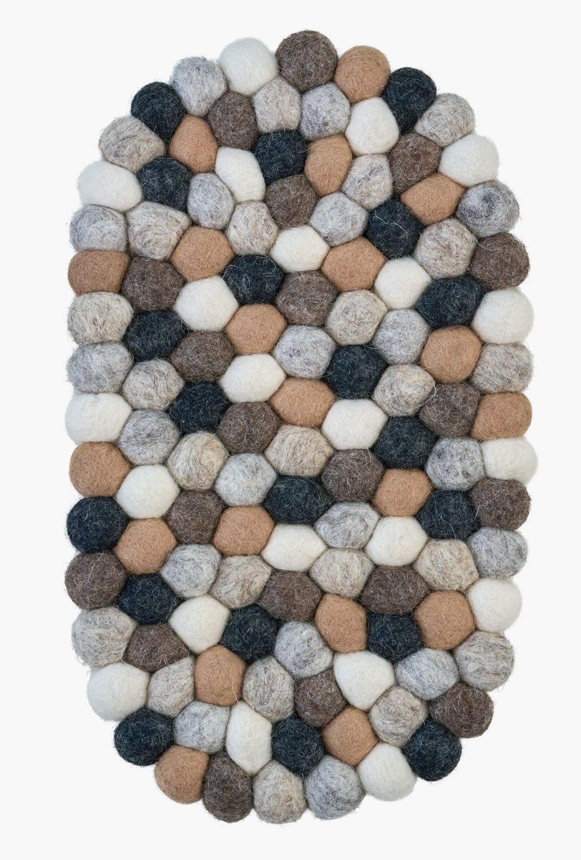 Gryteunderlag multi - 33x19 cm