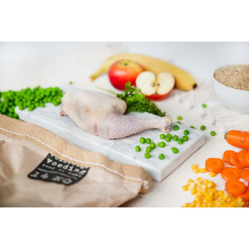 Kivo Kip & Rijst Puppy Glutenvrij14 kg