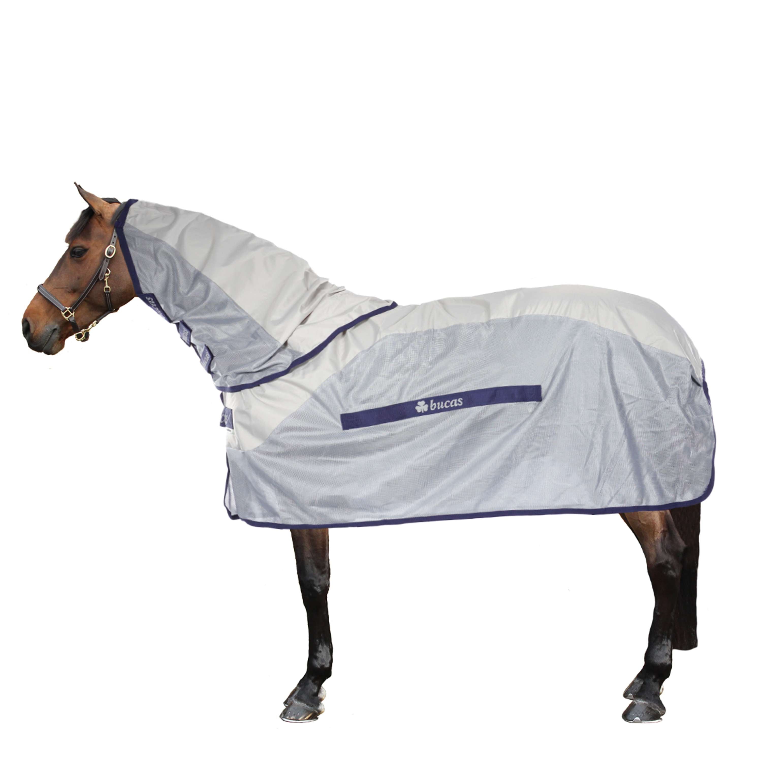 Bucas Buzz-Off Rain & Neck 0g Zilver/Blauw
