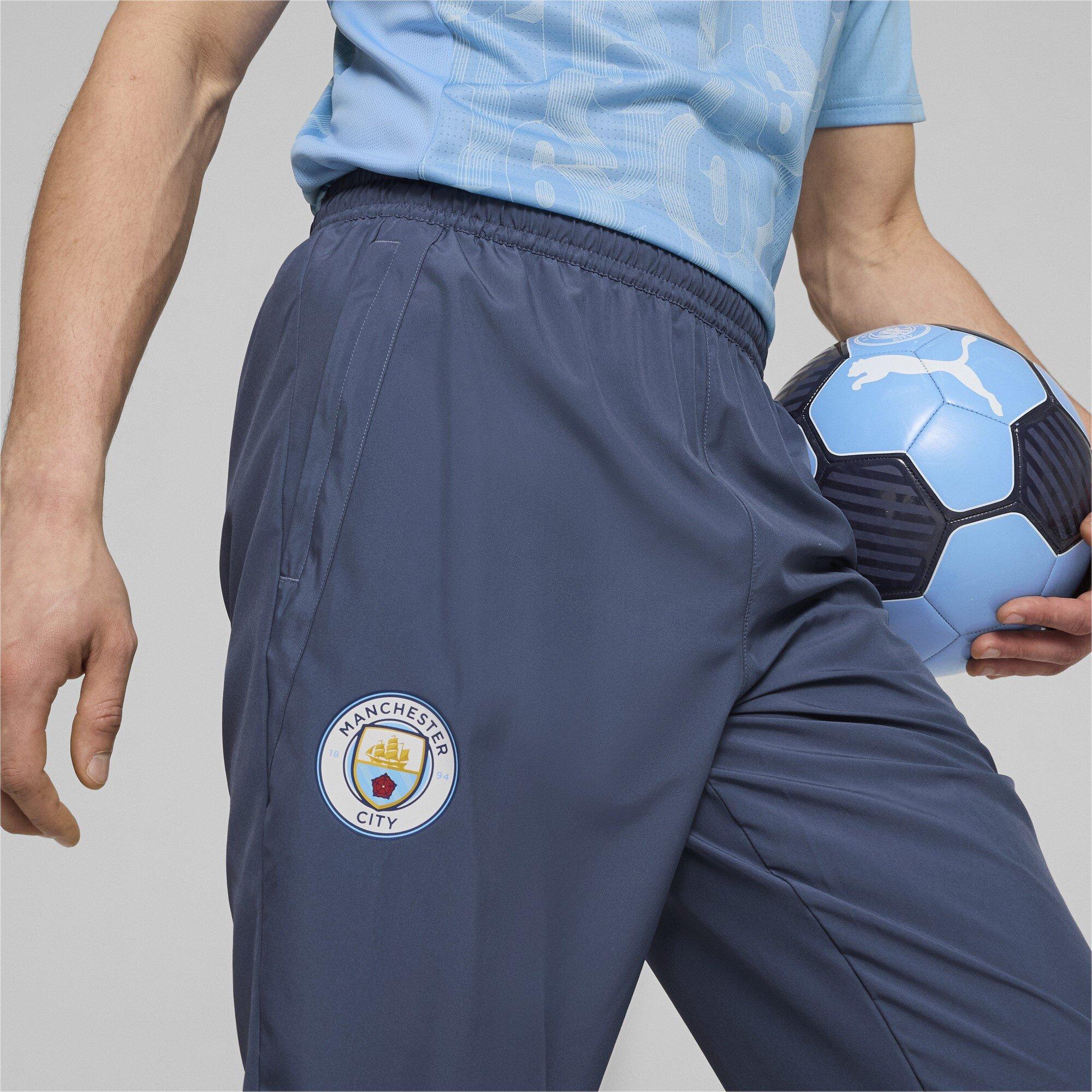 Puma Manchester City FC Pre Match Tracksuit Bottoms 2024 2025 Adults