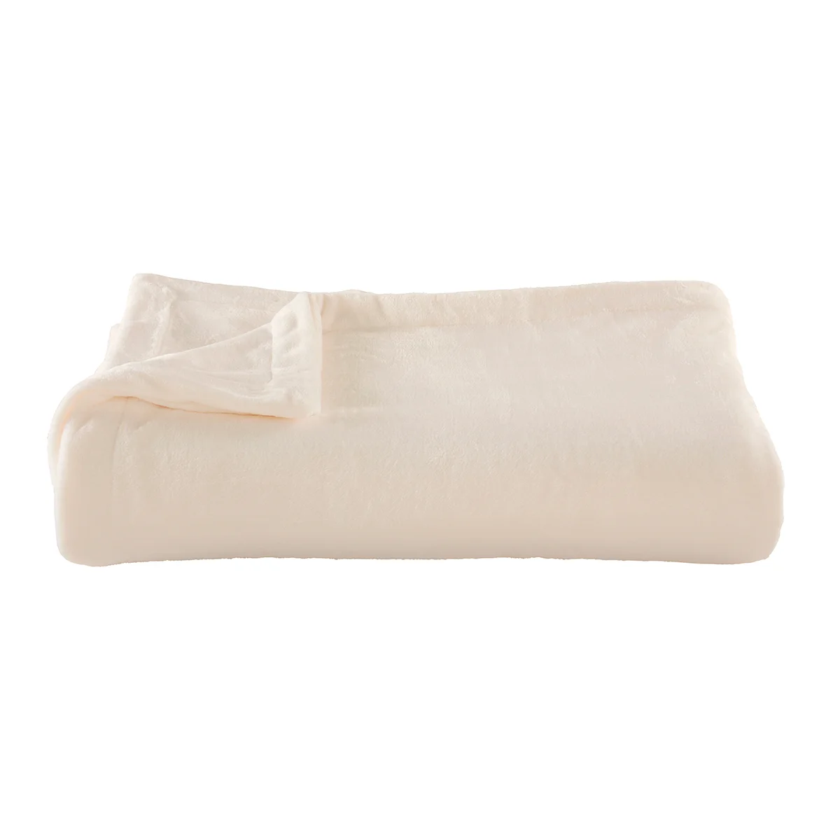 Couverture Polaire Extra Douce Coloris Ecru
