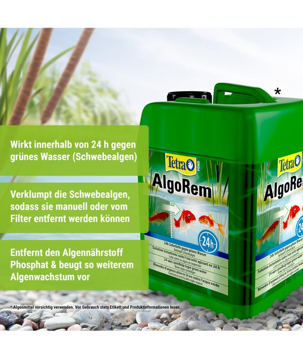 Tetra Pond AlgoRem, 24h-Soforthilfe
