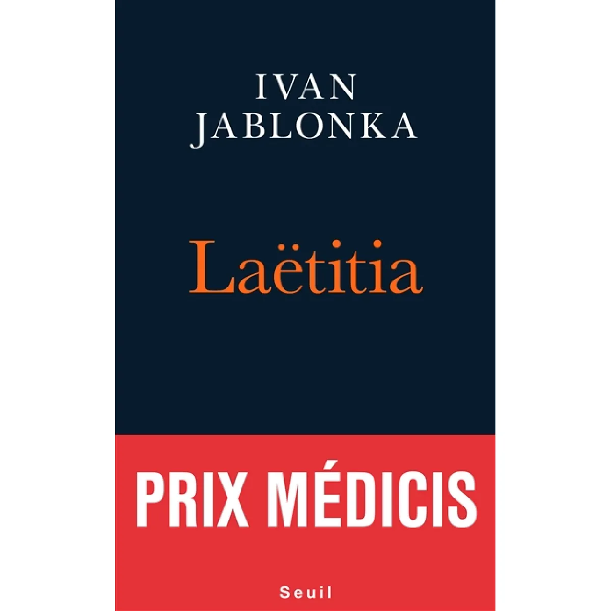 Laëtitia ou La fin des hommes · Occasion