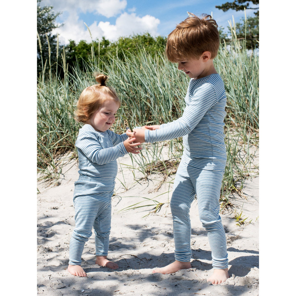 Køb Serendipity Azur/Ecru Baby Body Stripe