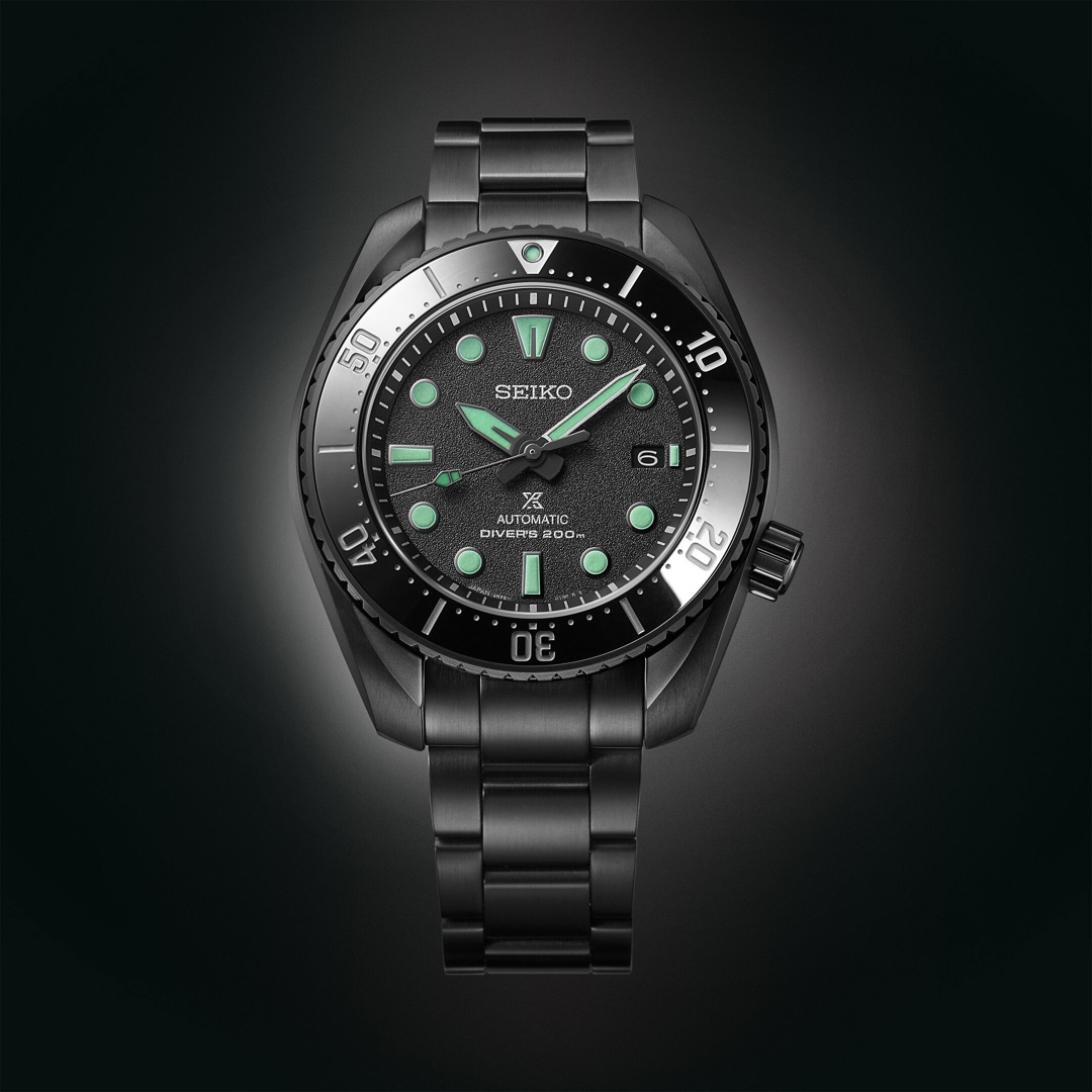 Seiko Prospex Black Series Night Vision King Sumo Diver Limited Edition