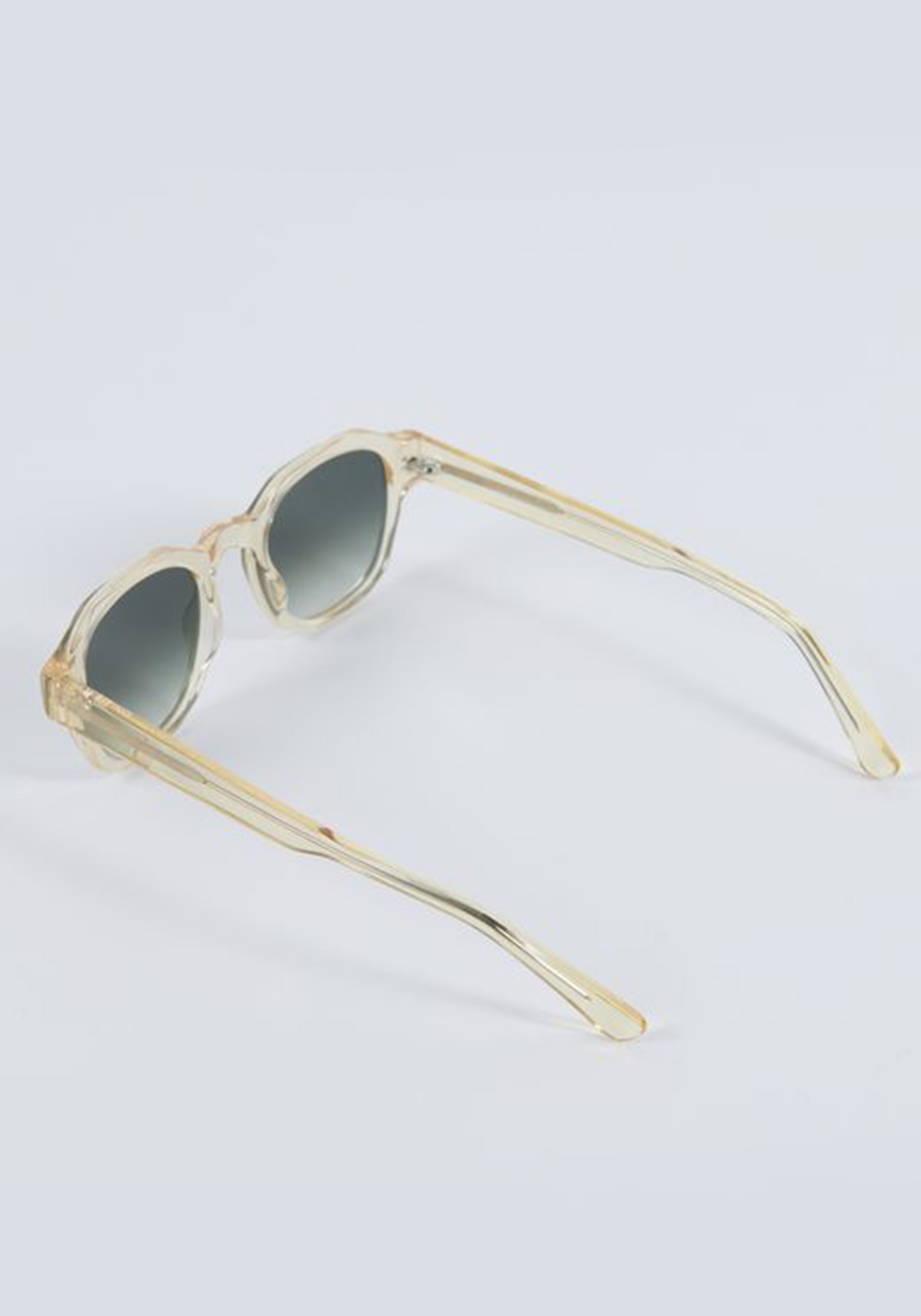 Waiting For The Sun Sonnenbrille Geo Champagne/Green Gradient Lens