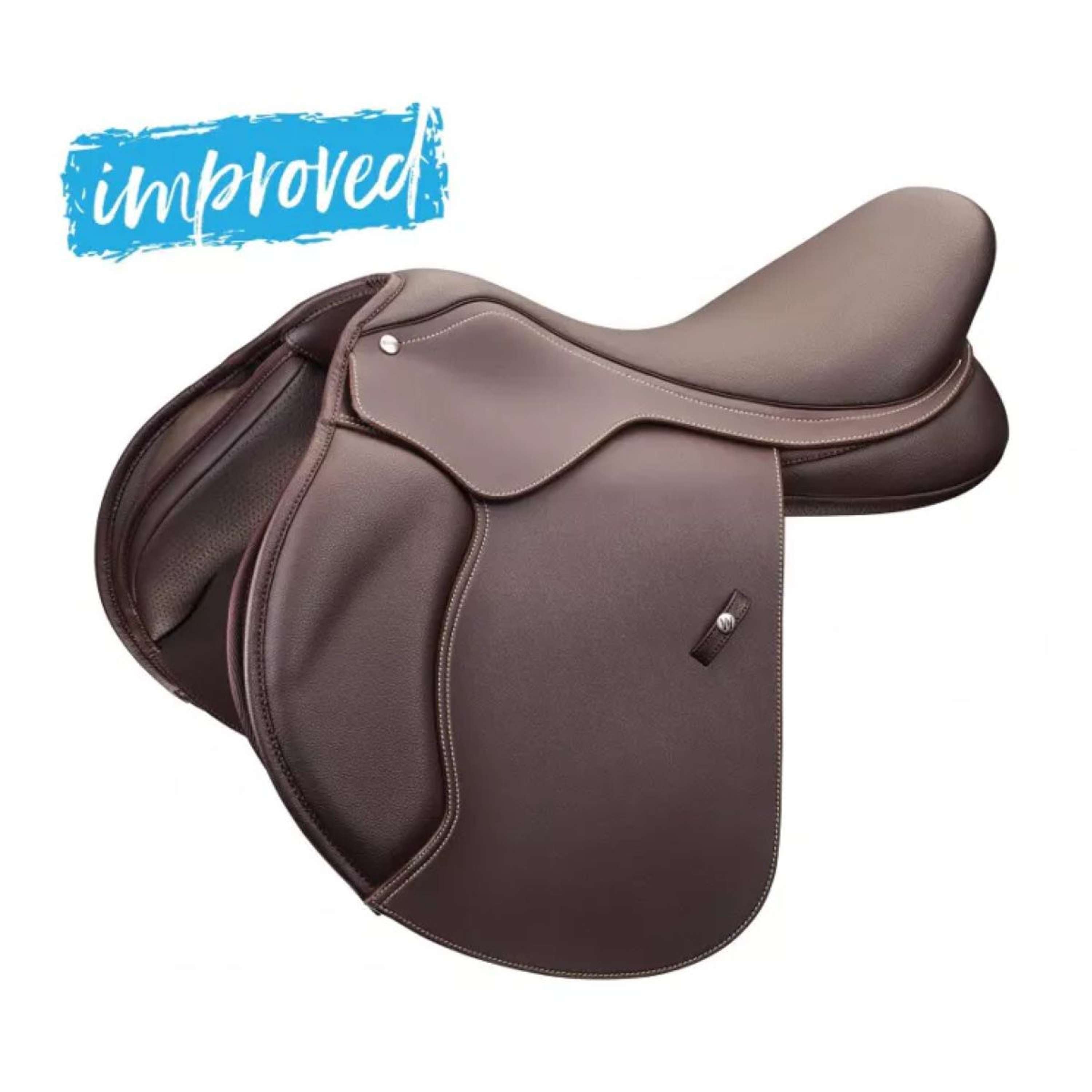 Wintec Springzadel 500 Jump Hart Bruin