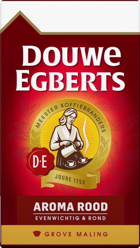 Douwe Egberts Aroma Rood Grove Maling Filterkoffie - 6 x 250 gram