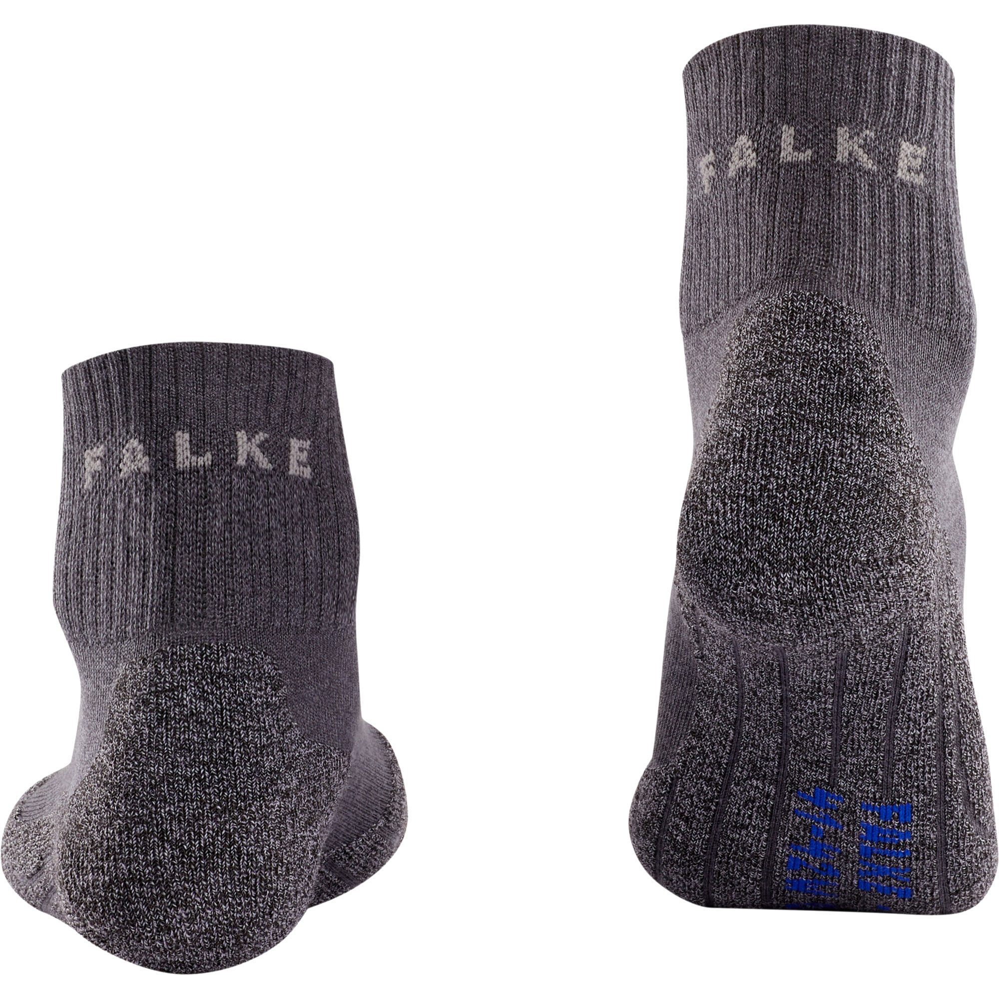 Falke TK2 Explore Cool Short Socken Damen asphalt melange
