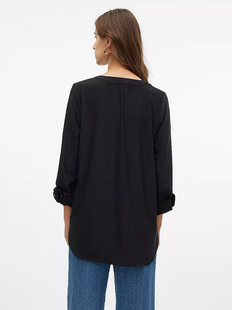 VERO MODA Shirt VMANI  schwarz