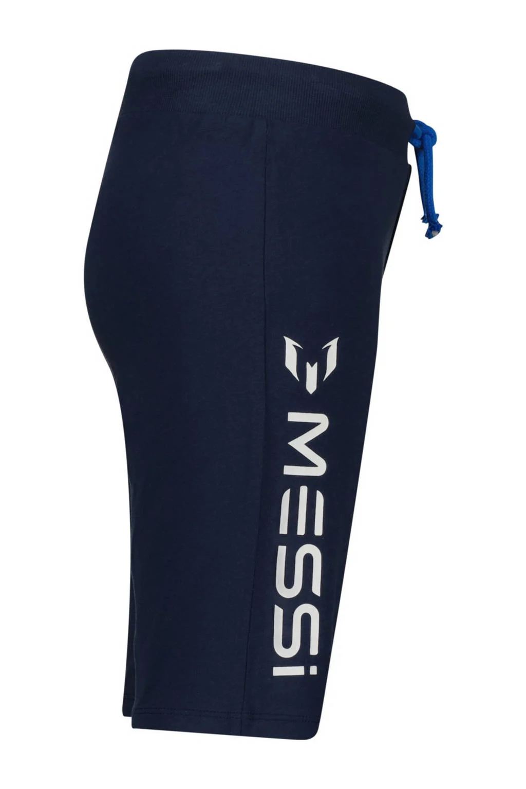 Messi shortama Goal met printopdruk hardblauw/donkerblauw