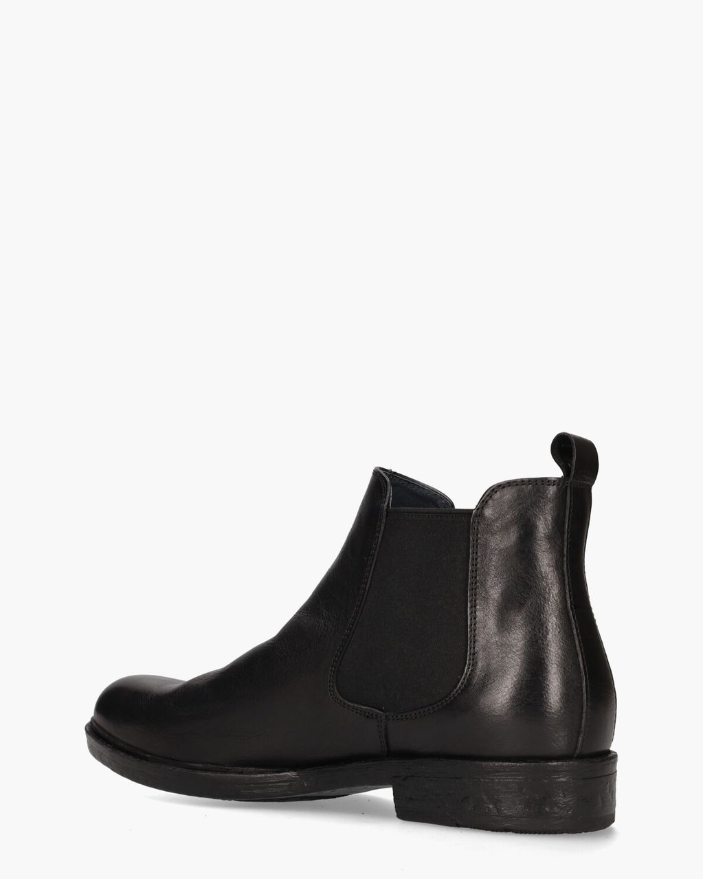Daniel Kenneth Santino Zwart Heren Chelseaboots