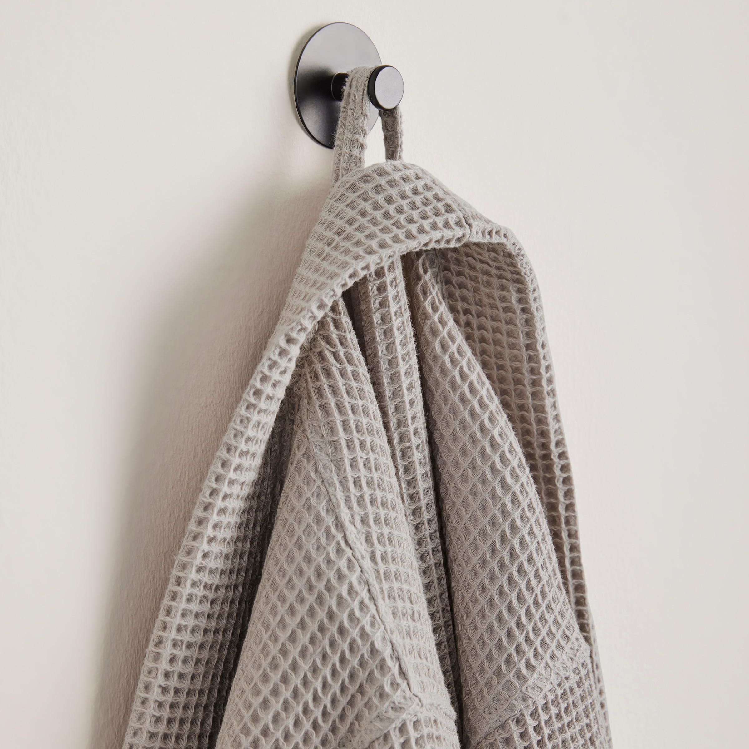 my home Unisex-Bademantel »Inga, Waffelpiqué, leicht, ideal für Sauna & Spa, Hotelbademantel«, 1 Stk. kleines Packmass, Taschen, Damen & Herren, S-3XL, Morgenmantel