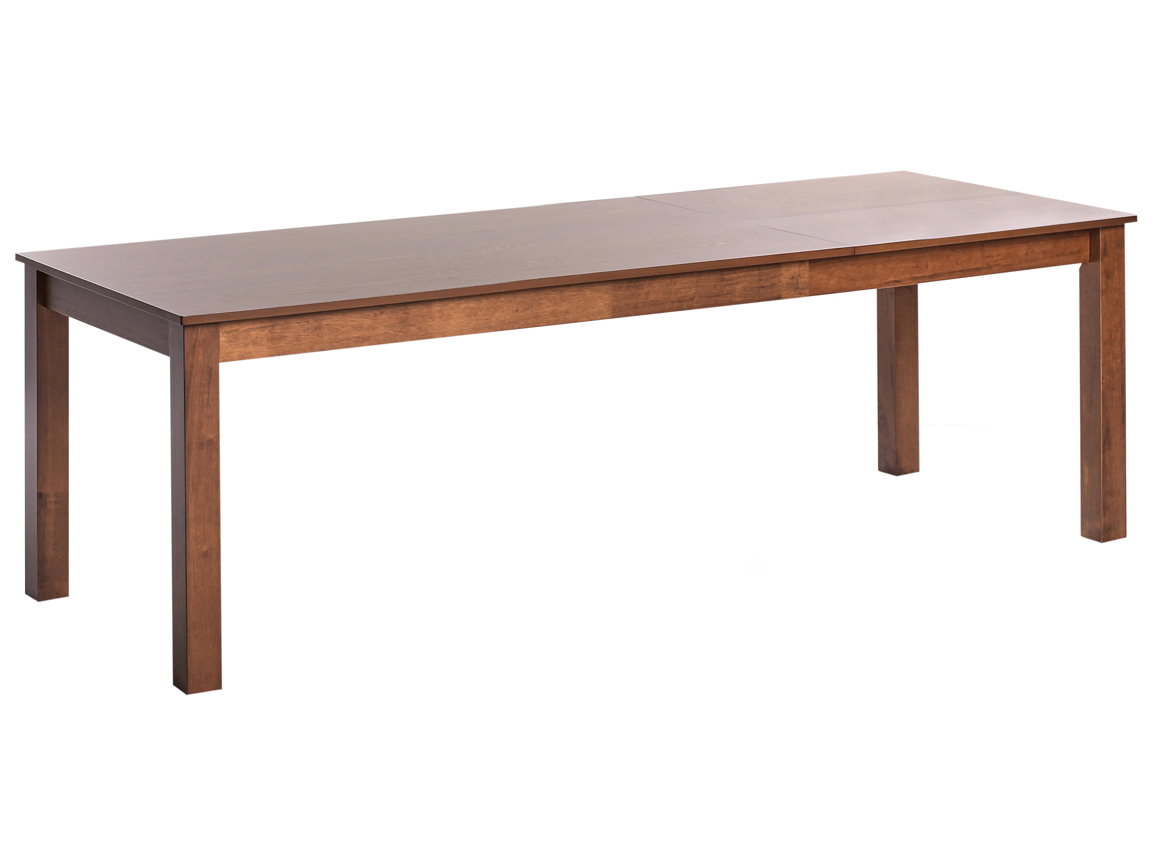 Eettafel uitschuifbaar MADURA Donker essenhout 90 cm 160/240 cm