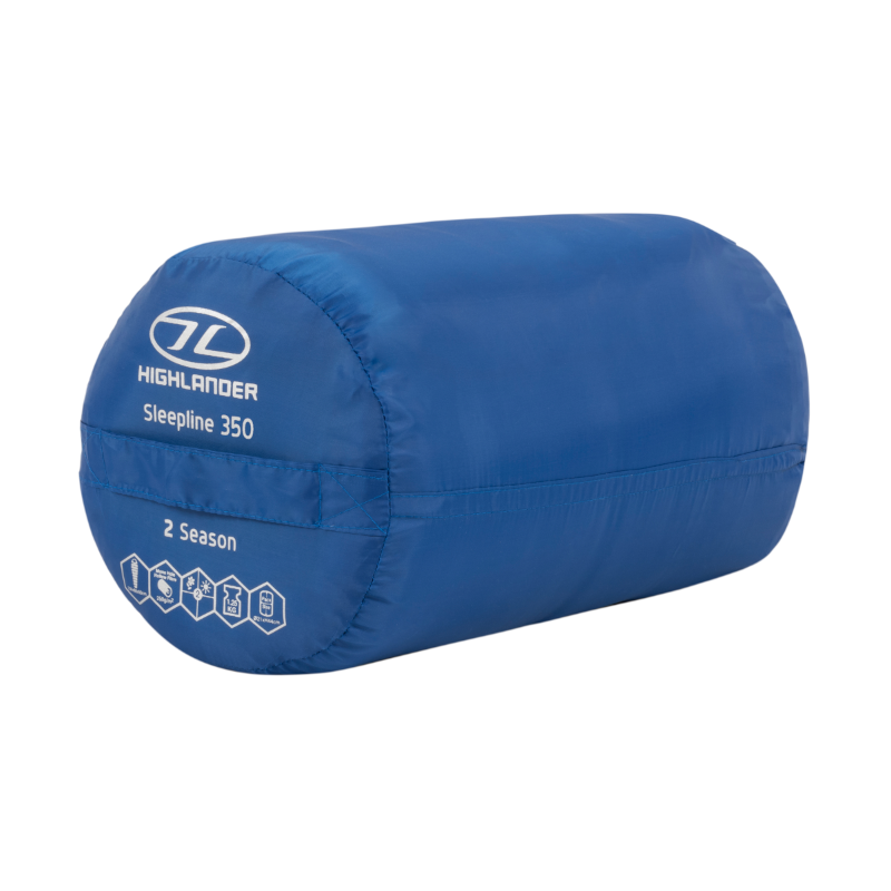 Highlander Sleepline 350 mummyslaapzak - Blue