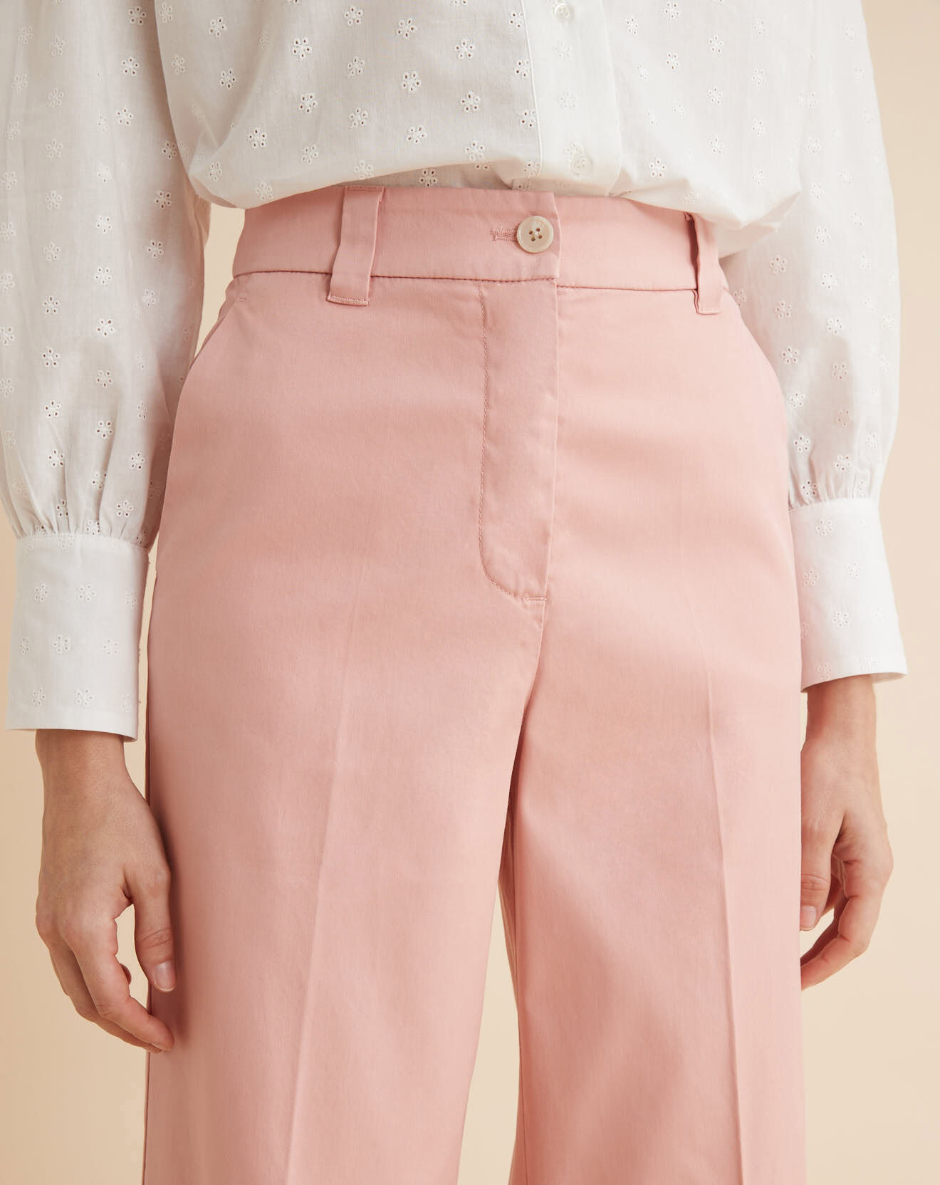 Cyrillus Pantalon large rose