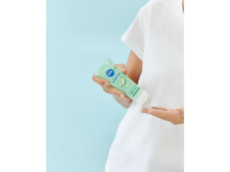 NIVEA Gesichtsreinigung Bio Aloe Vera 75 ml Reis Peeling