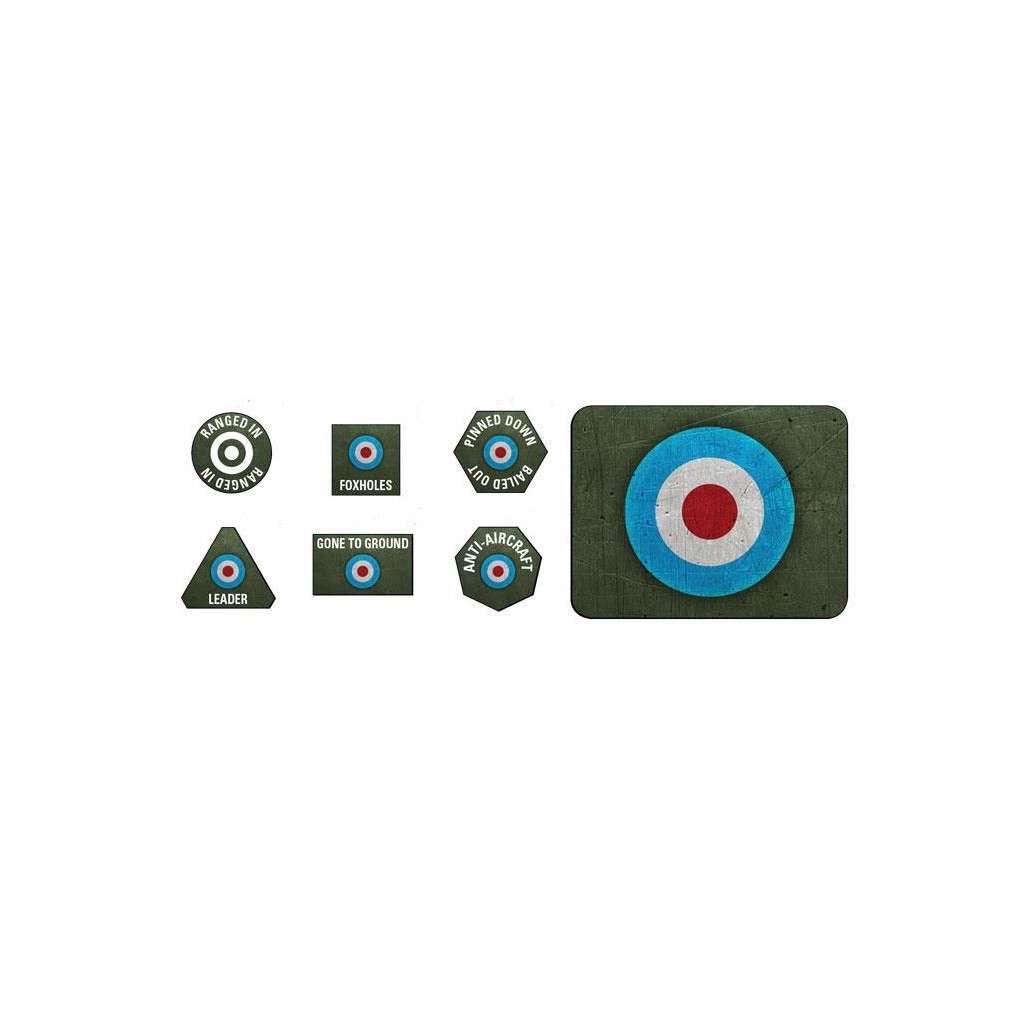 British Late War Tokens & Objectives
