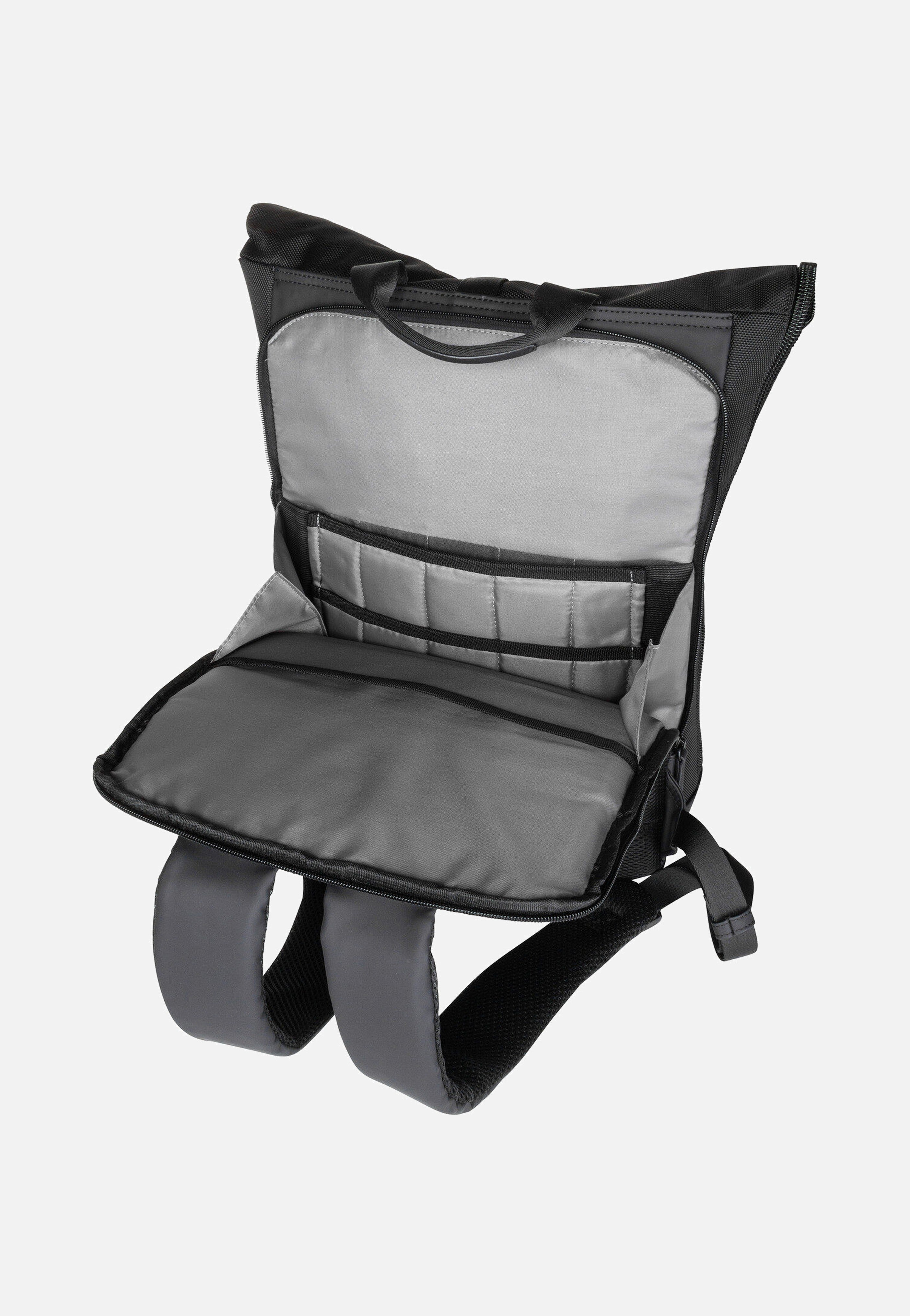 Balling Kurier 4015 Schwarz - Rolltop Rucksack