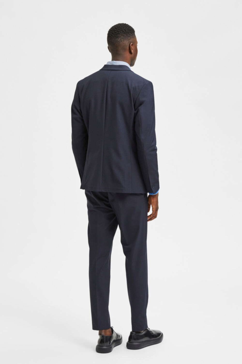 Blazer social slim fit - Azul