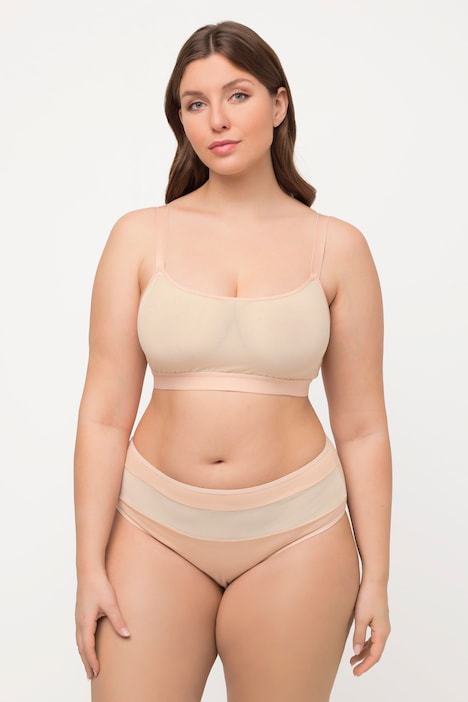Bustier, Unterbrustband, Mesh