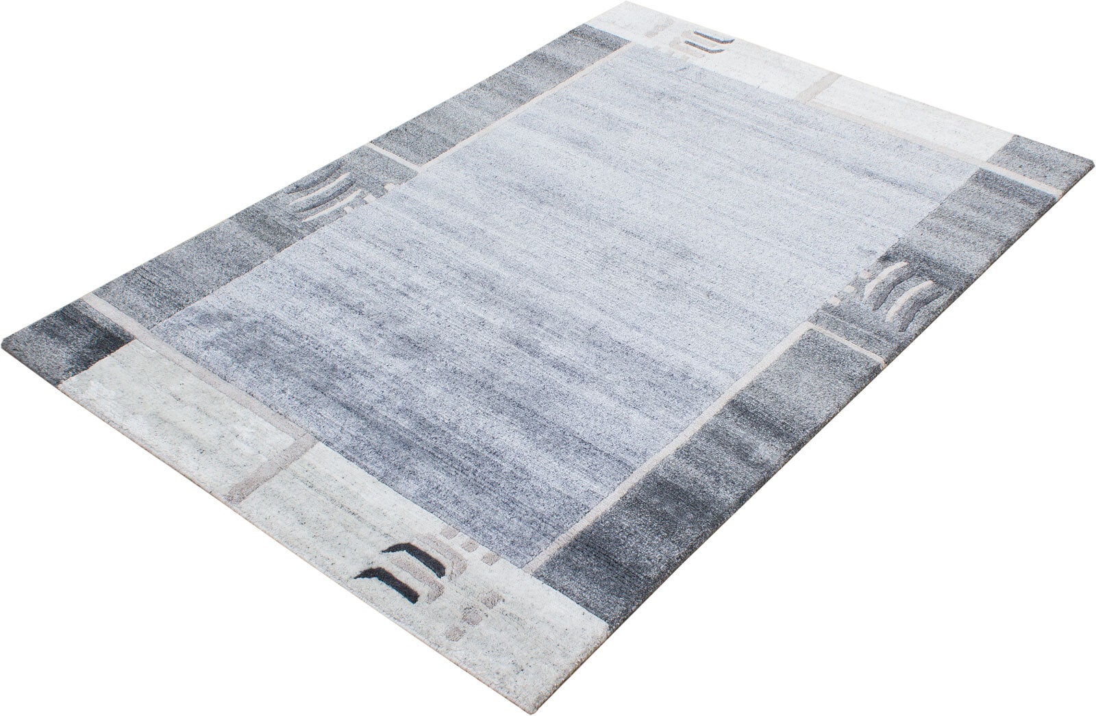 Nepalteppich INDO NEPAL KHANGRI 250 x 350 cm grau