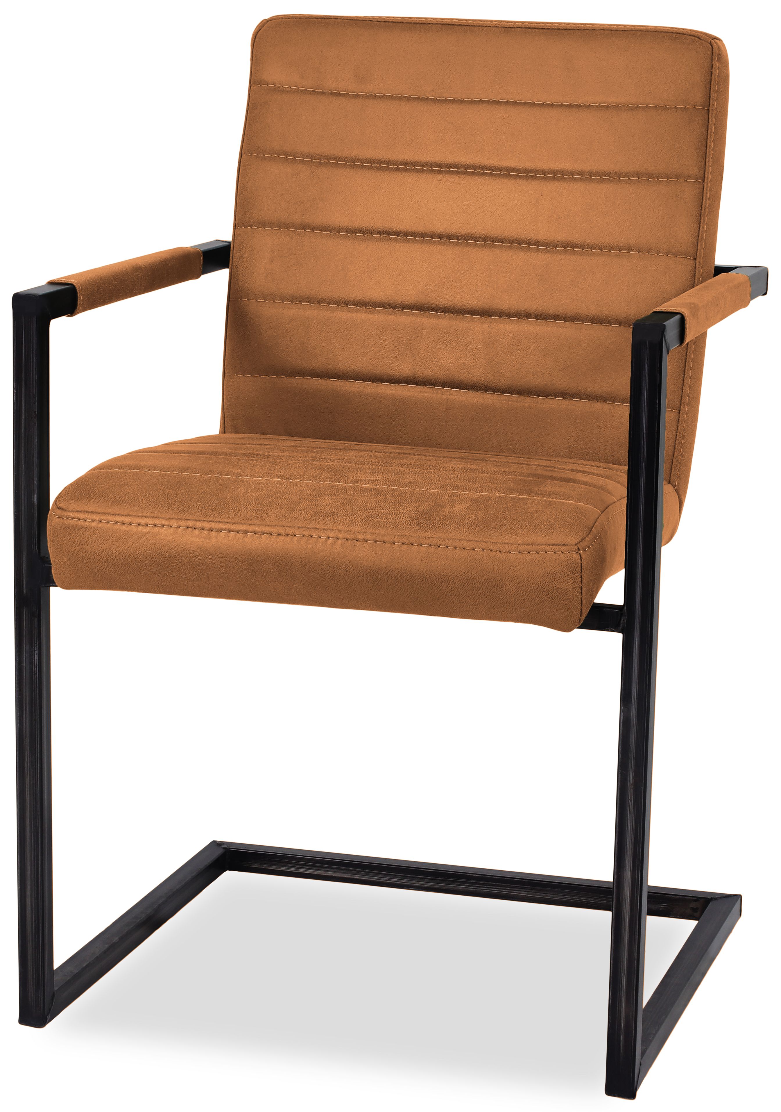Eetkamerstoel Cognac Rocca B56 x D60 x H86 cm