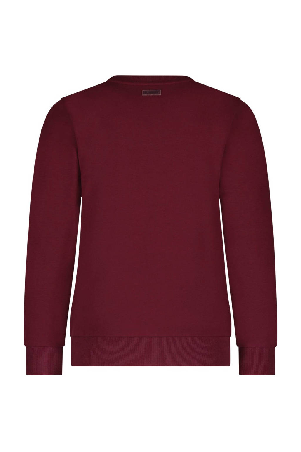 B.Nosy sweater Sven met printopdruk paars