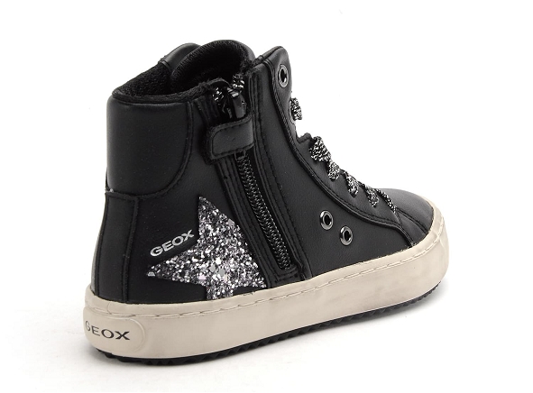 Geox boots bottine enfant j kalispera fille j044ga noir