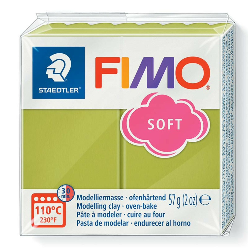 Pâte polymère - vert pistache - 57 g