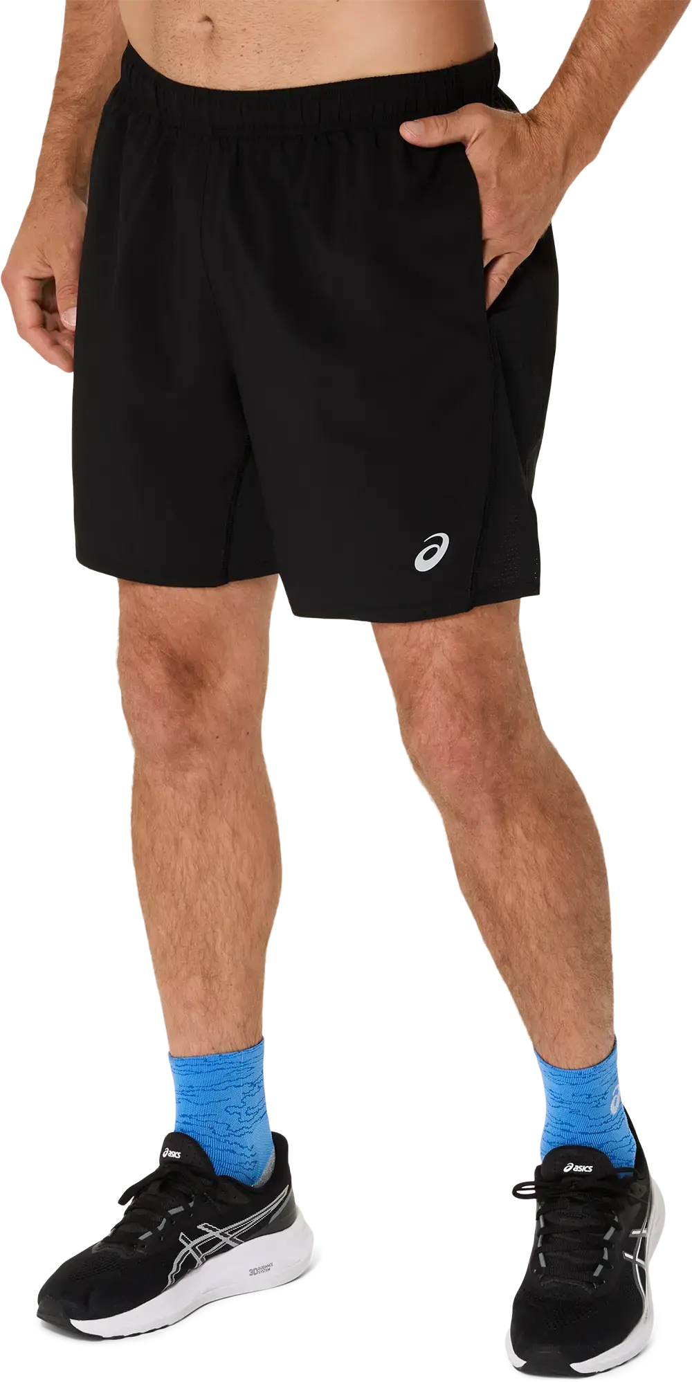 ASICS Core 7IN Hardloopbroek Kort Zwart Heren