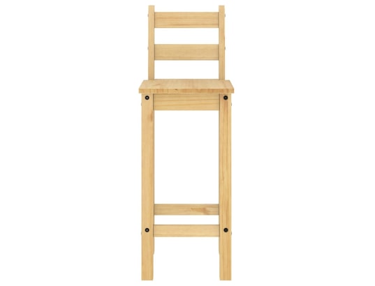 VIDAXL - Ensemble table et chaises Ensemble de bar 5 pcs bois de pin massif