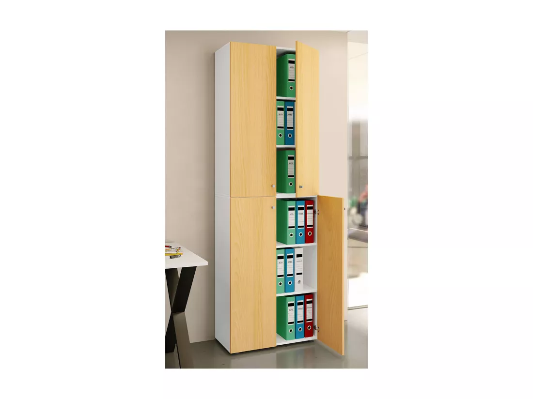 Armoire de bureau Armoire à dossiers Lona 6 cas