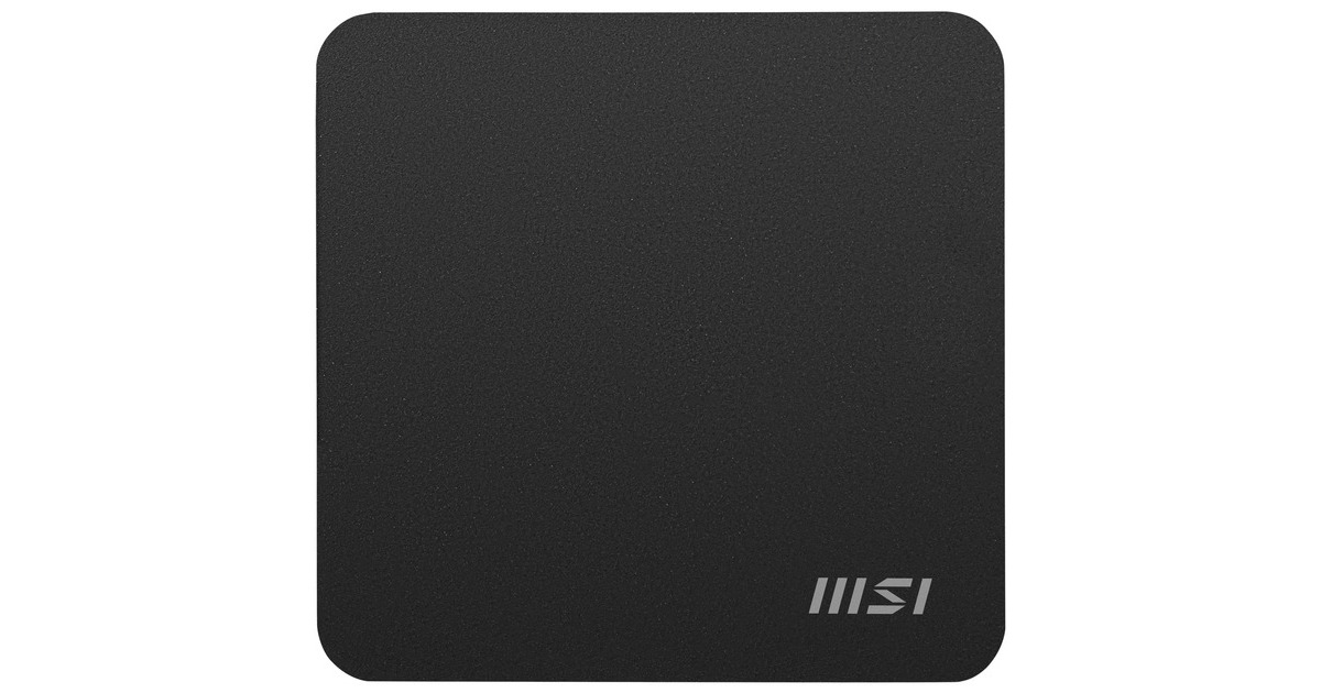 MSICubi NUC 1MG-002EU mini-pc  (Zwart | Core 5 120U | Intel Graphics | 8 GB | 512 GB SSD | EPEAT Silver Registered)