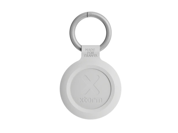 TravelTag Bluetooth Finder Tracker für iOS Apple und Google Find My Netzwerk (XTAG2GA10) (IP64) - Weiss