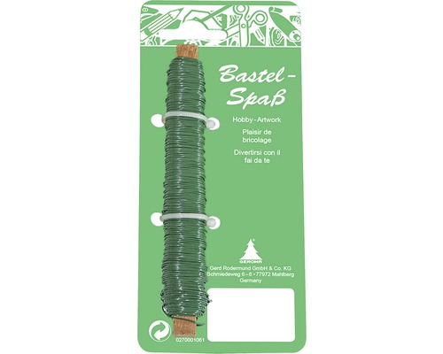 Kerstdecoratie wikkeldraad Ø 0,65 mm groen